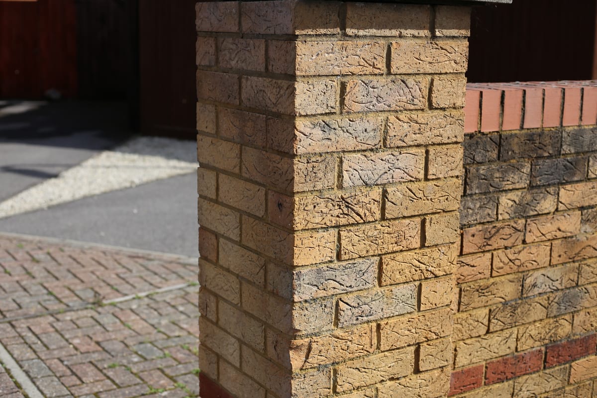Garden brickwork in Colchester