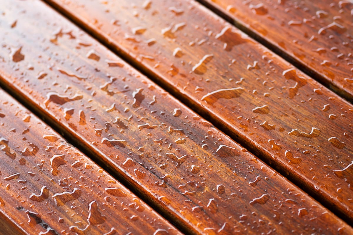Wooden decking in Colchester